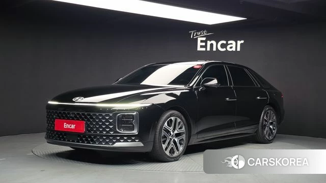 Hyundai Grandeur Hybrid (GN7) 2023 Черный из Кореи