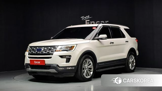 Ford Explorer 2019 Белый из Кореи