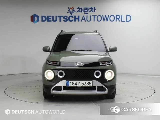 Hyundai Casper 2021 Светло-зеленый из Кореи