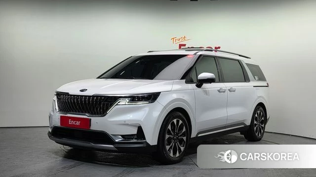 Kia Carnival 4th generation 2020 Белый из Кореи