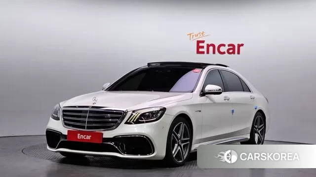 Mercedes-Benz S-Class W222 2018 Белый из Кореи
