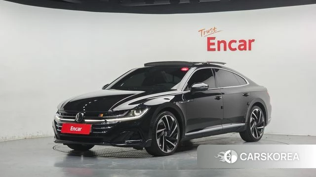 Volkswagen Arteon 2022 Черный из Кореи
