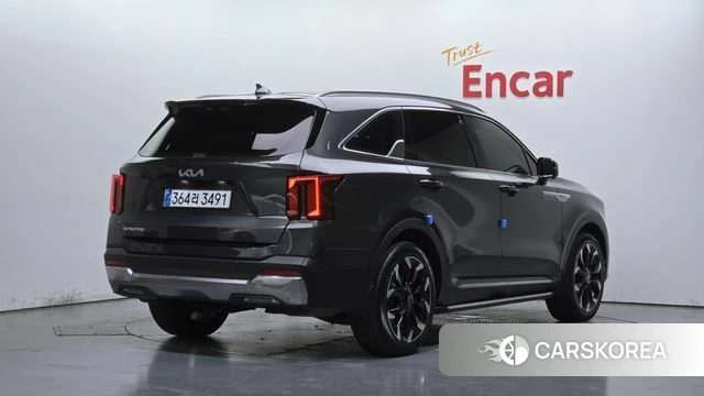 Kia The New Sorento 4th Generation 2025 Серый из Кореи