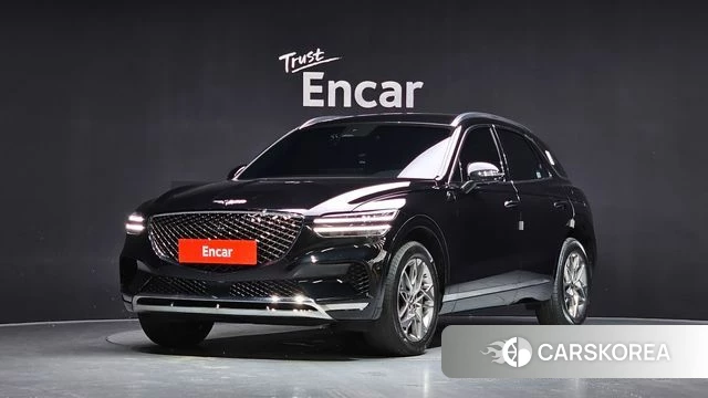 Genesis GV70 2022 Черный из Кореи