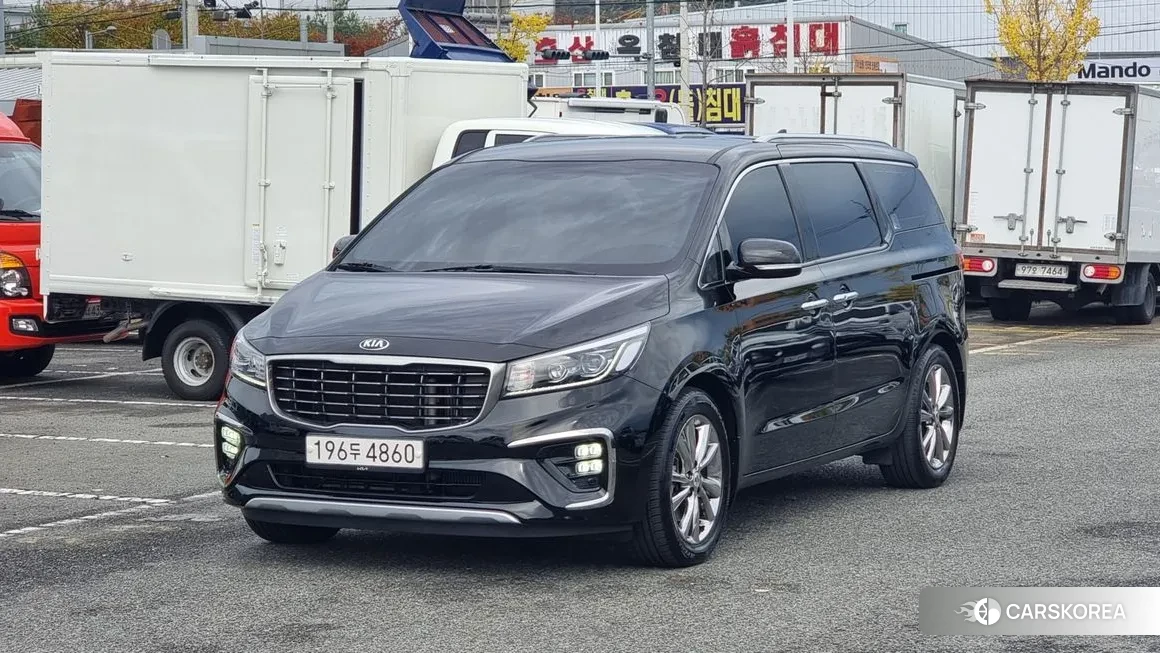 Kia The New Carnival 2019 Черный из Кореи
