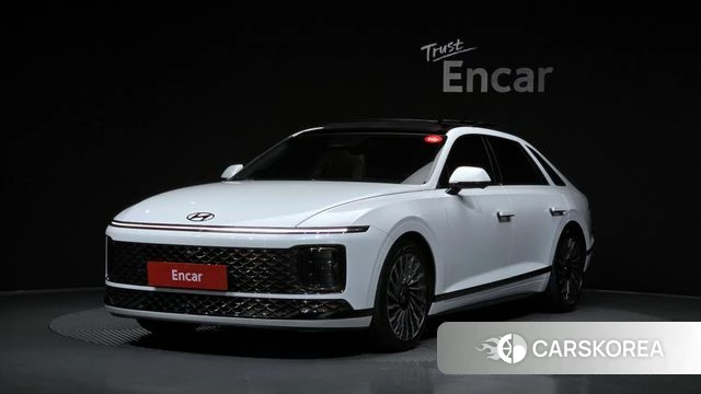 Hyundai Grandeur Hybrid (GN7) 2023 Белый из Кореи