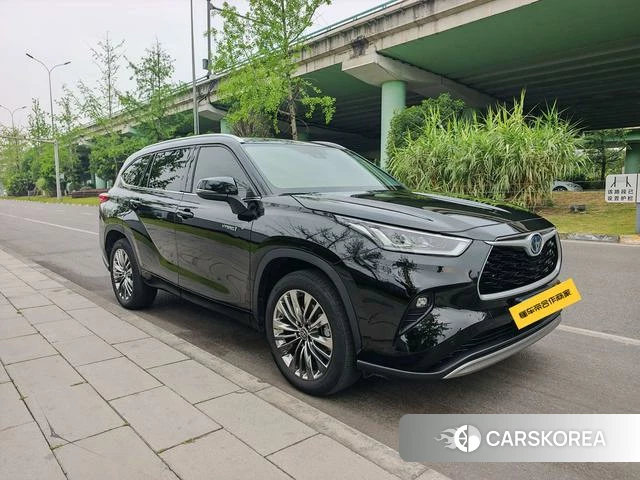 Toyota Highlander 2023 Черный из Китая