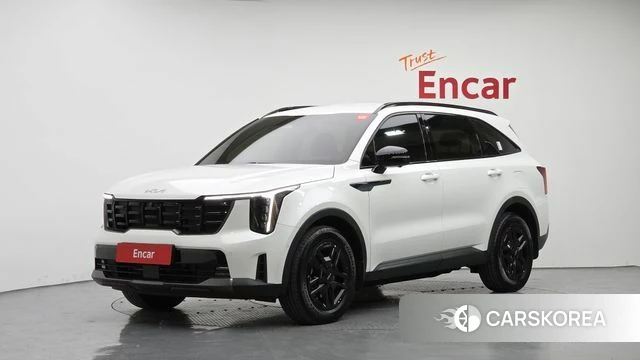 Kia The New Sorento 4th Generation 2025 Белый из Кореи