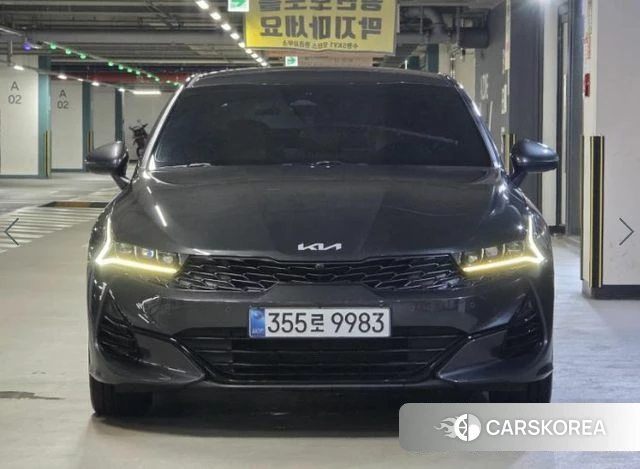 Kia K5 3rd generation 2022 Серый из Кореи