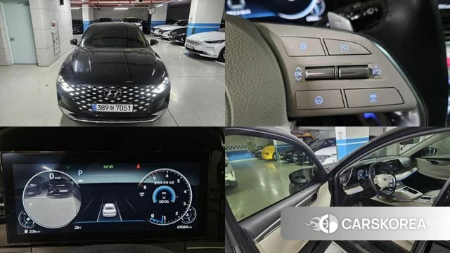 Hyundai The New Grandeur IG 2022 Черный из Кореи