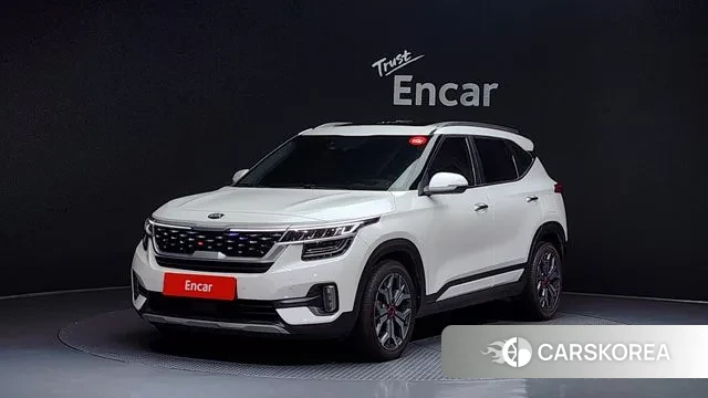 Kia Seltos 2021 Белый из Кореи