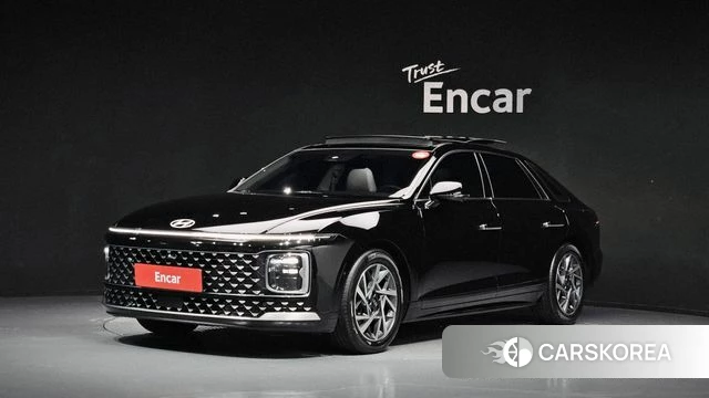 Hyundai Grandeur (GN7) 2023 Черный из Кореи