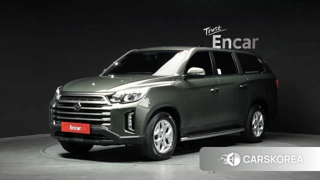 Ssangyong The New Rexton Sport 2021 Светло-зеленый из Кореи