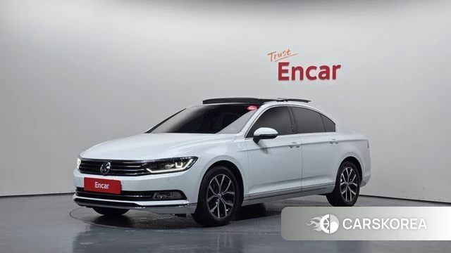 Volkswagen Passat GT (B8) 2018 Белый из Кореи