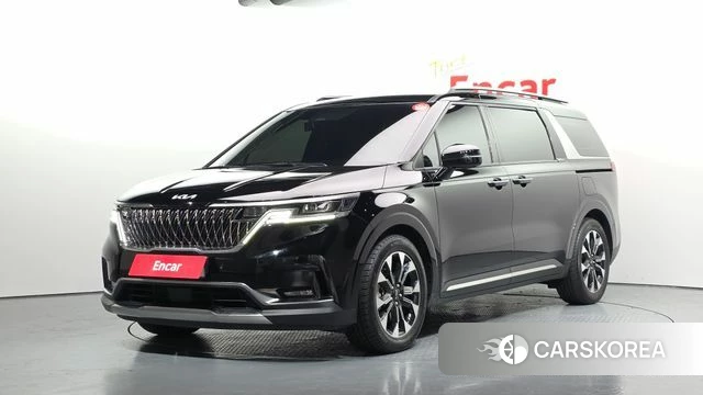 Kia Carnival 4th generation 2023 Черный из Кореи