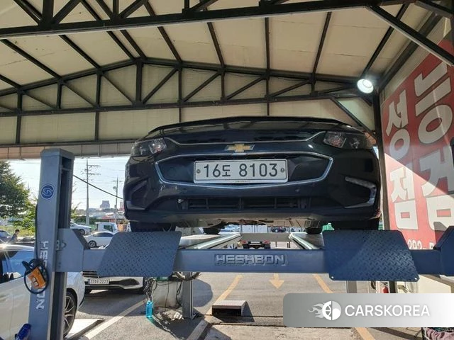 Chevrolet (GM Daewoo) All New Malibu 2018 Серый из Кореи