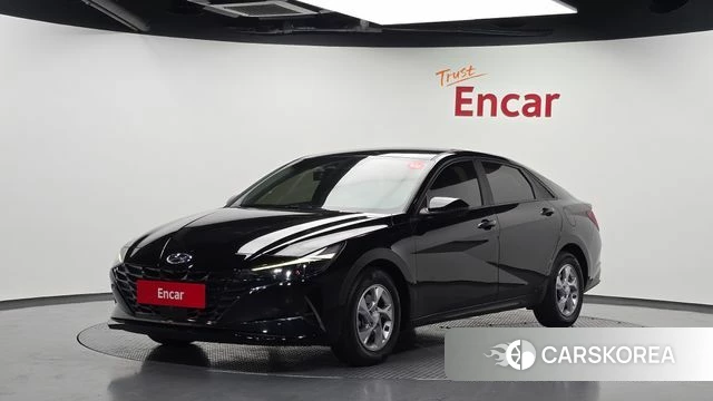 Hyundai Avante (CN7) 2020 Черный из Кореи