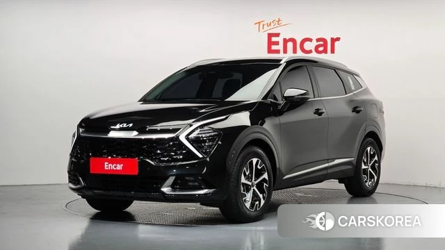 Kia Sportage 5th Generation Hybrid 2024 Черный из Кореи