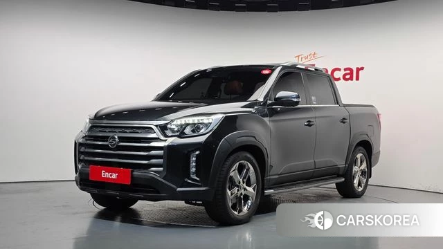 Ssangyong The New Rexton Sport 2022 Серый из Кореи