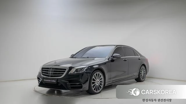 Mercedes-Benz S-Class W222 2018 Черный из Кореи