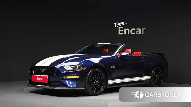 Ford Mustang 2019 Синий из Кореи