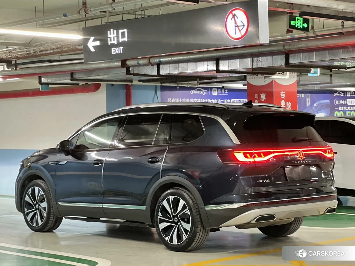 Volkswagen Talagon 2021 Синий из Китая