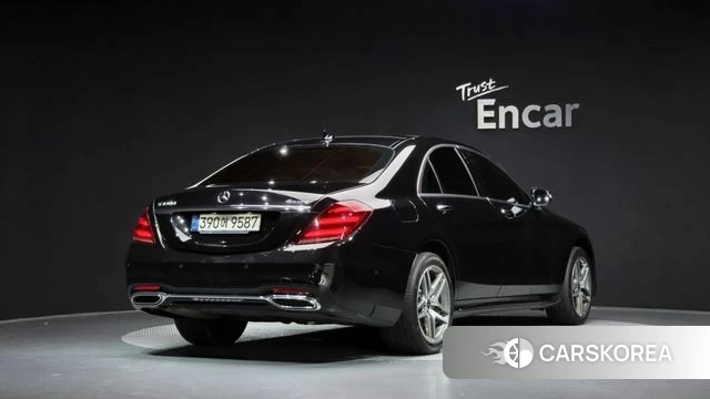Mercedes-Benz S-Class W222 2020 Черный из Кореи
