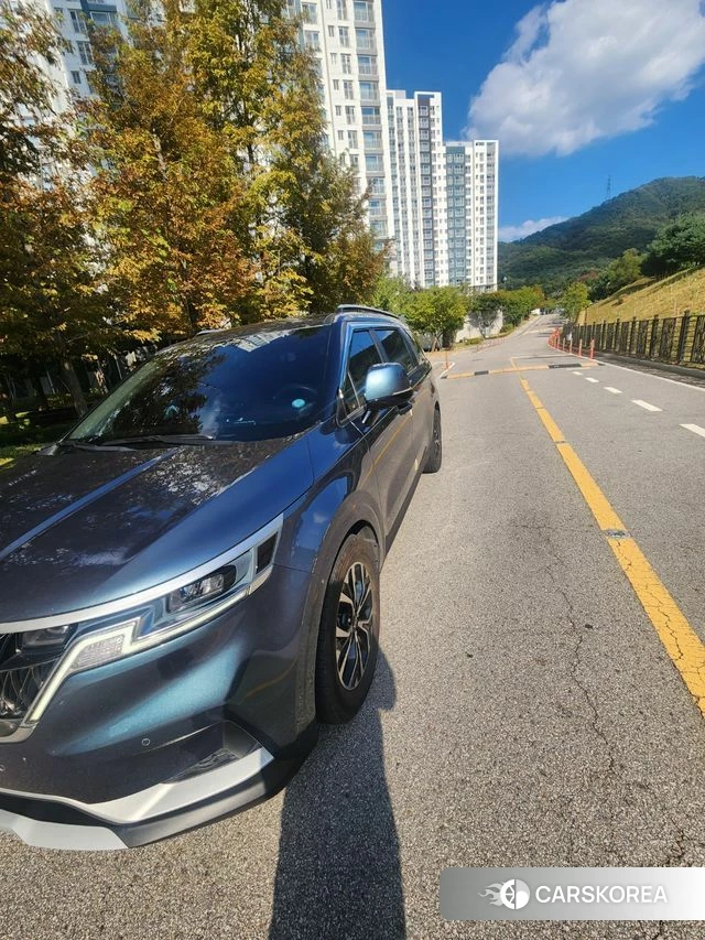 Kia Carnival 4th generation 2021 Синий из Кореи