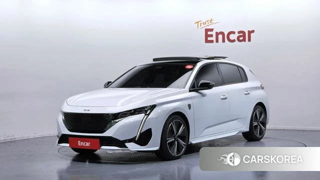 Peugeot 308 Third generation 2024 Белый из Кореи