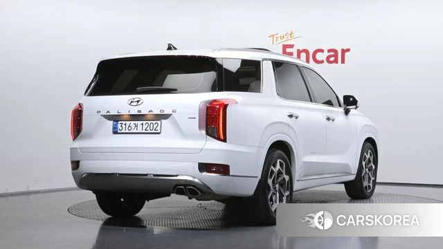 Hyundai Palisade 2021 Белый из Кореи