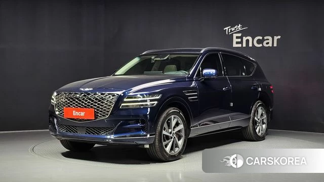 Genesis GV80 2021 Синий из Кореи