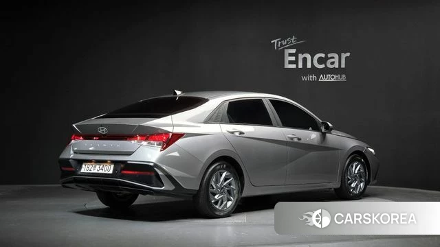 Hyundai The New Avante (CN7) 2023 Серый из Кореи