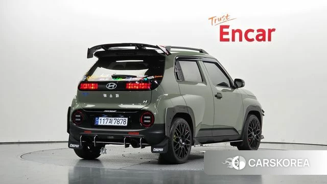 Hyundai Casper 2023 Зеленый из Кореи, фото 2