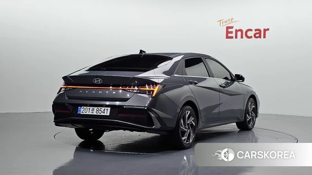 Hyundai The New Avante (CN7) 2024 Серый из Кореи
