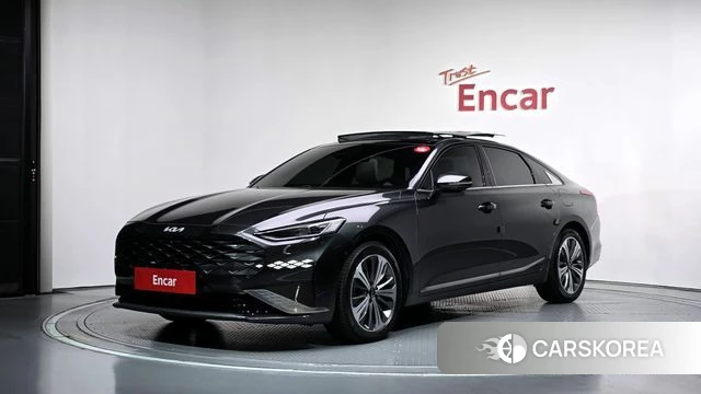 Kia K8 Hybrid 2023 Серый из Кореи