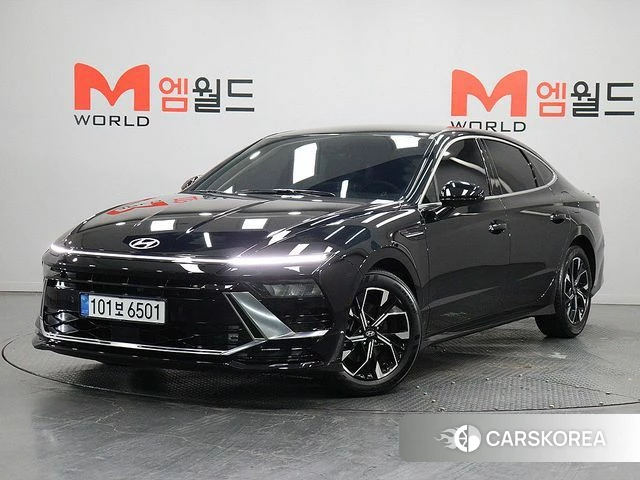 Hyundai Sonata D Edge (DN8) 2025 Черный из Кореи