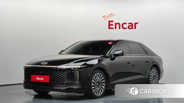 Hyundai Grandeur (GN7) 2023 Черный из Кореи