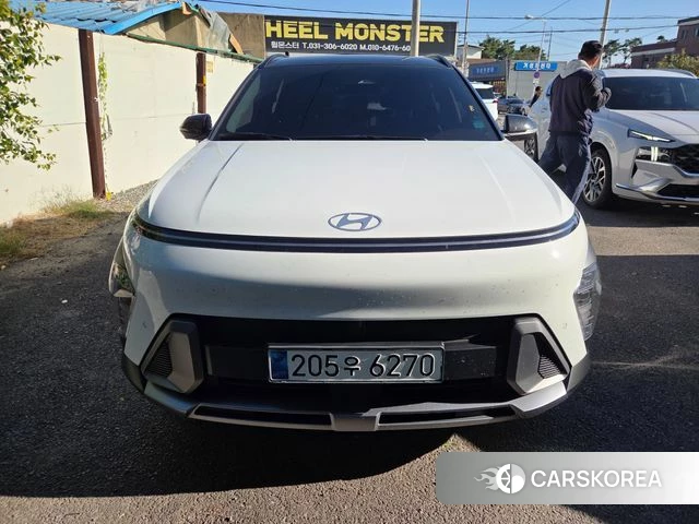 Hyundai Kona Hybrid (SX2) 2023 Белый из Кореи