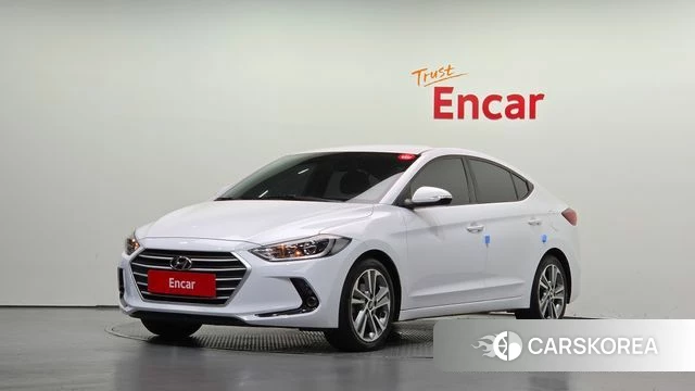 Hyundai Avante AD 2018 Белый из Кореи