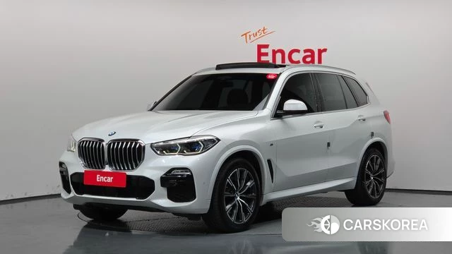 BMW X5 (G05) 2021 Белый из Кореи