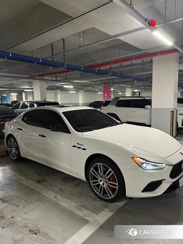 Maserati Ghibli 2019 Белый из Кореи, фото 2