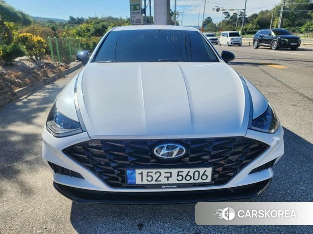 Hyundai Sonata (DN8) 2022 Белый из Кореи, фото 2