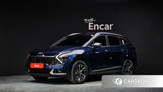 Kia Sportage 5th Generation Hybrid 2022 Синий из Кореи