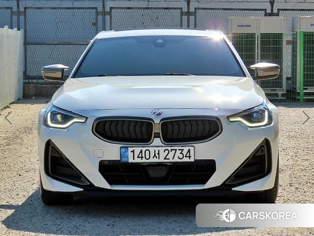 BMW 2 Series (G42) 2022 Белый из Кореи