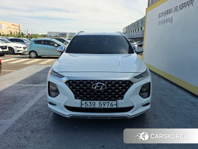 Hyundai Santa Fe TM 2019 Белый из Кореи