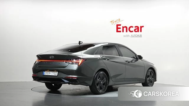 Hyundai Avante (CN7) 2022 Серый из Кореи
