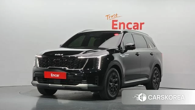 Kia The New Sorento 4th Generation 2023 Черный из Кореи