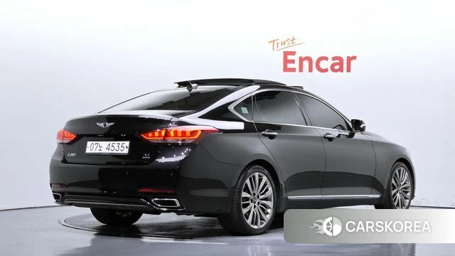 Genesis G80 2018 Черный из Кореи