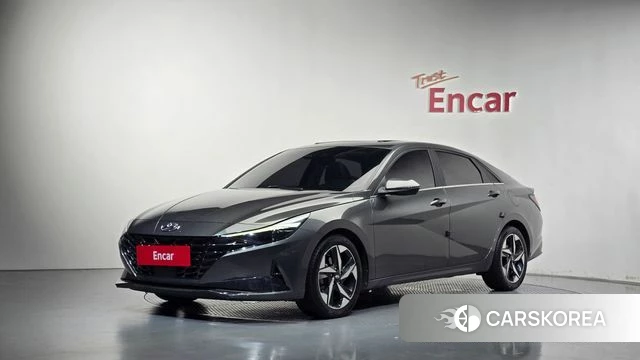 Hyundai Avante Hybrid (CN7) 2021 Серый из Кореи