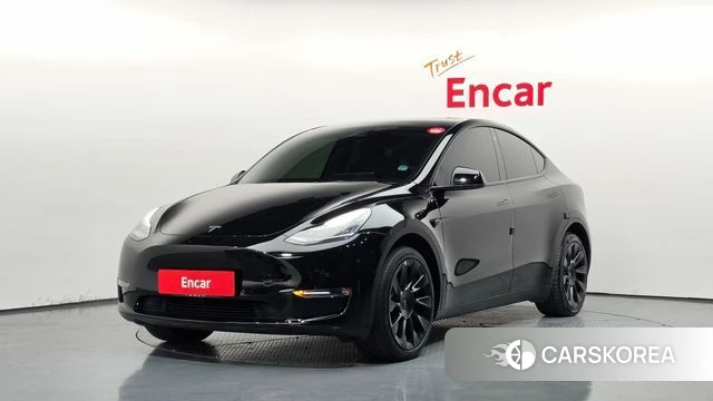 Tesla Model Y 2022 Черный из Кореи